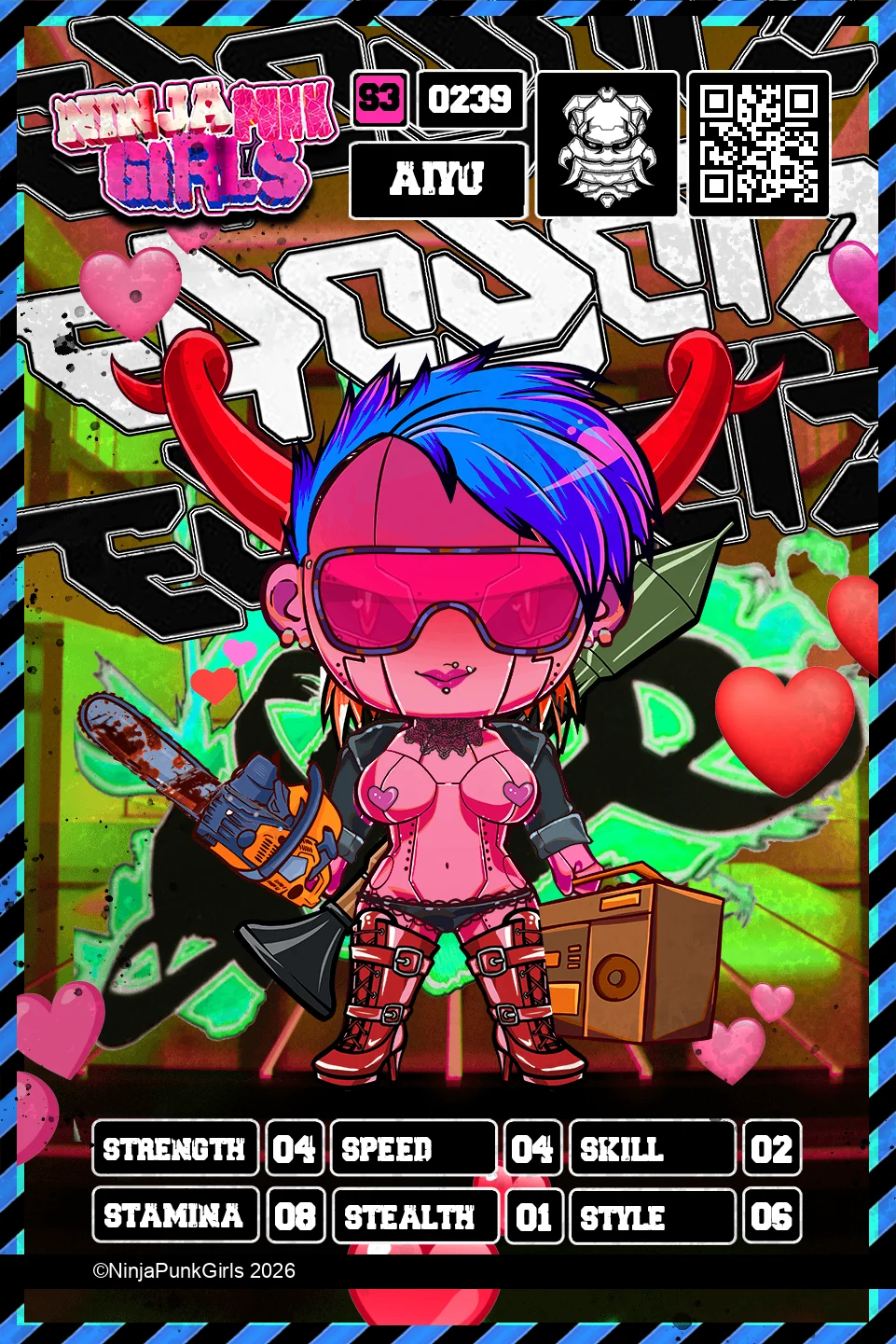 Rebuilt card #0239 Aiyu