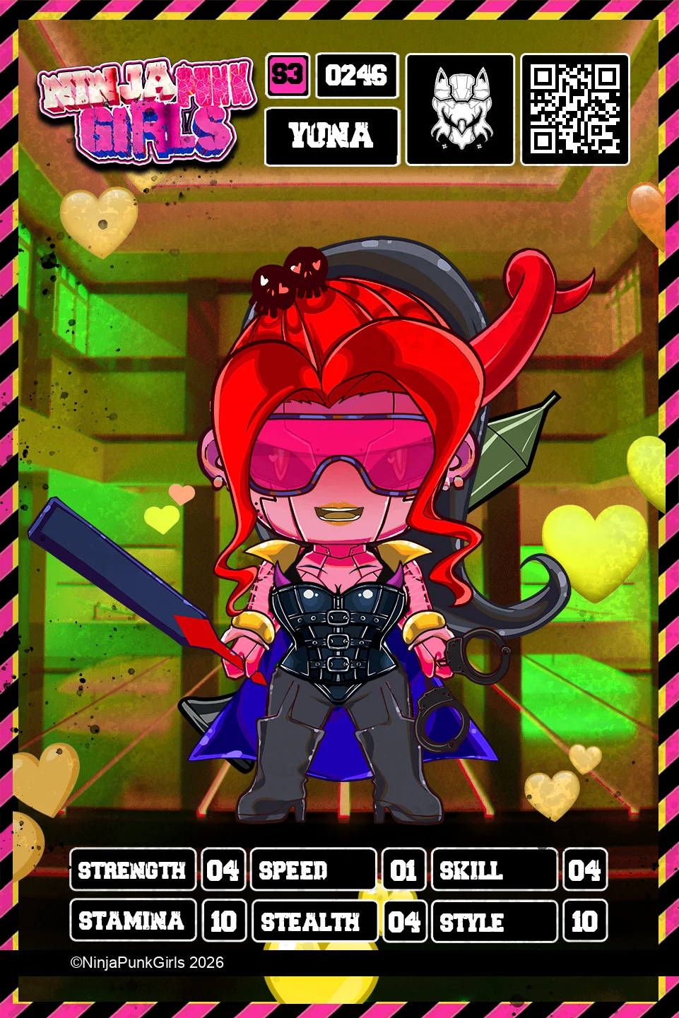 Rebuilt card #0246 Yuna