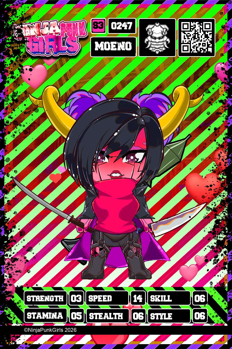 Rebuilt card #0247 Moeno