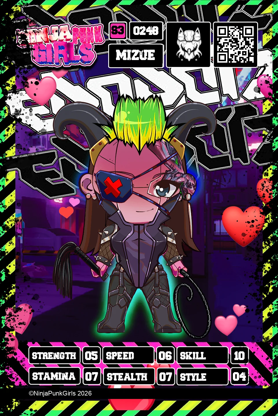 Rebuilt card #0248 Mizue