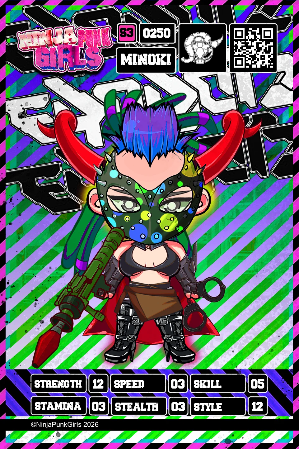 Rebuilt card #0250 Minoki