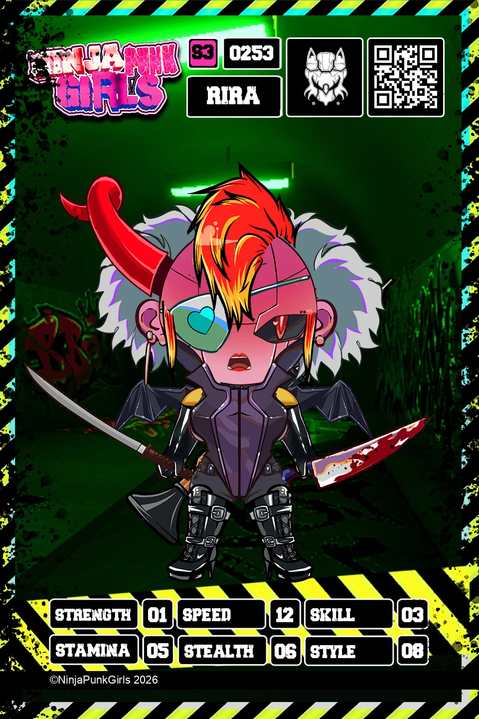 Rebuilt card #0253 Rira