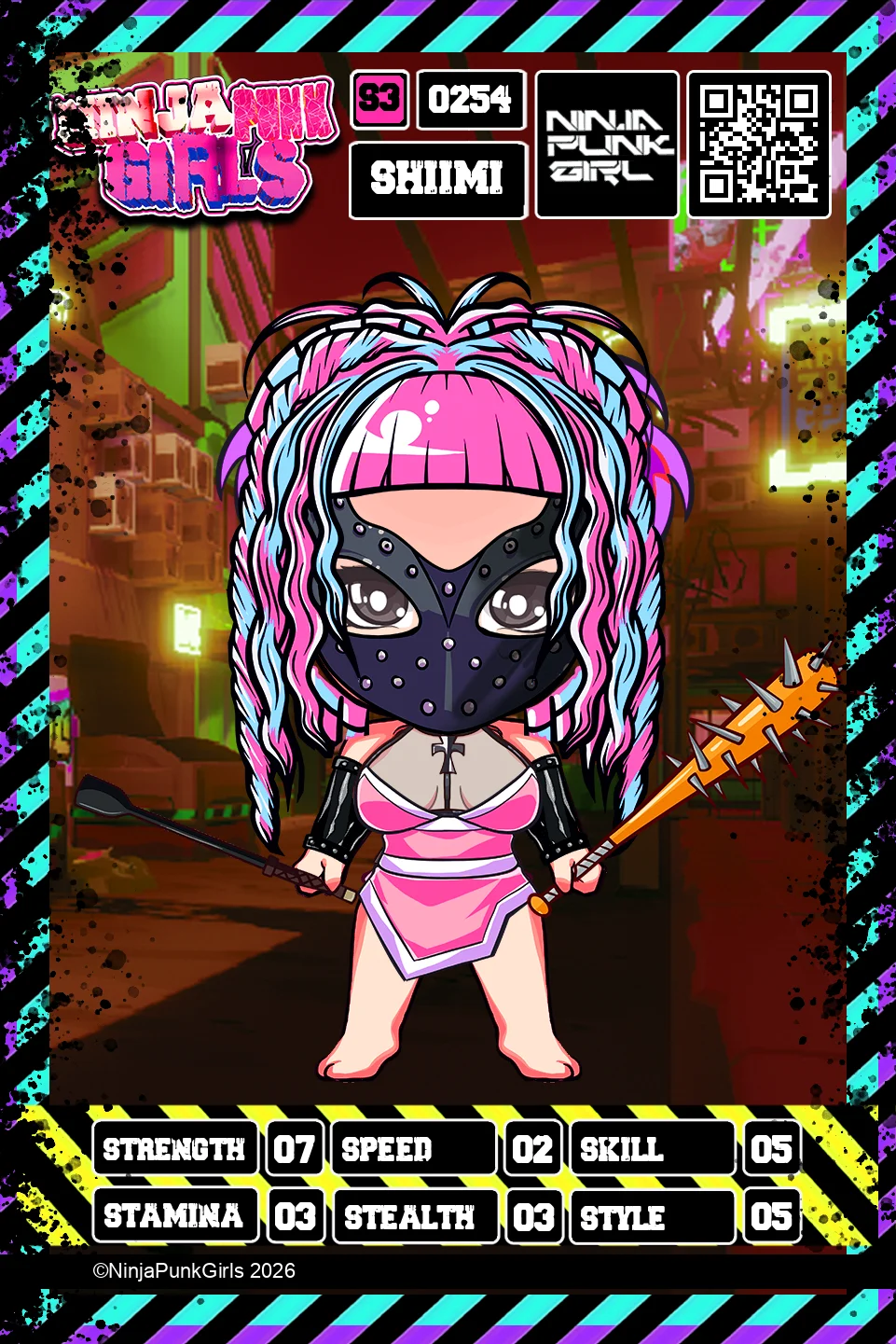 Rebuilt card #0254 Shiimi