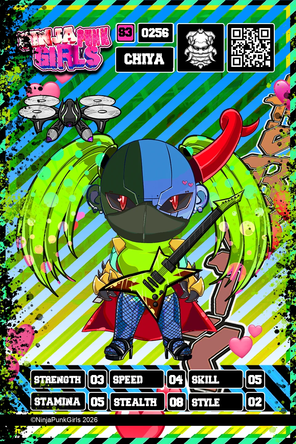 Rebuilt card #0256 Chiya