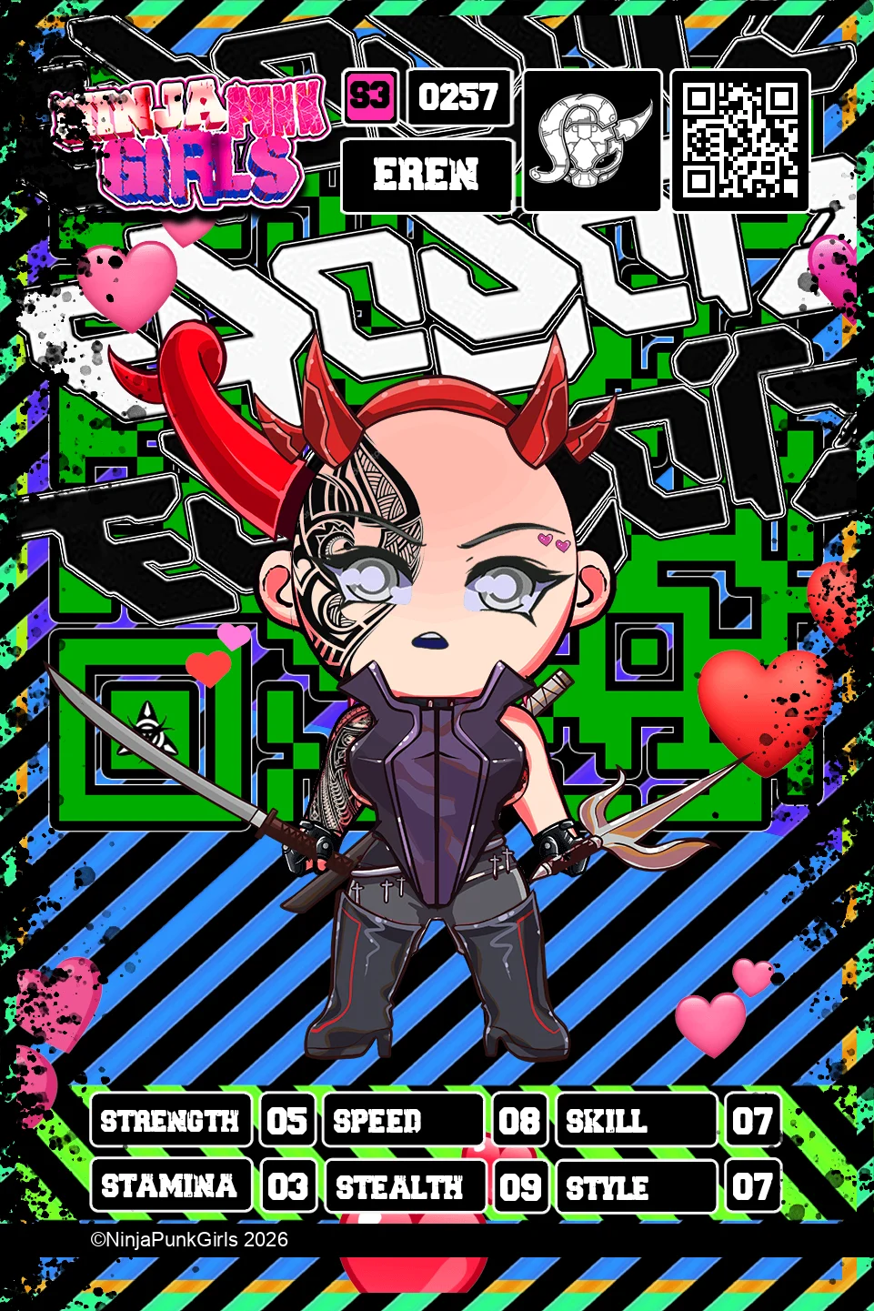 Rebuilt card #0257 Eren