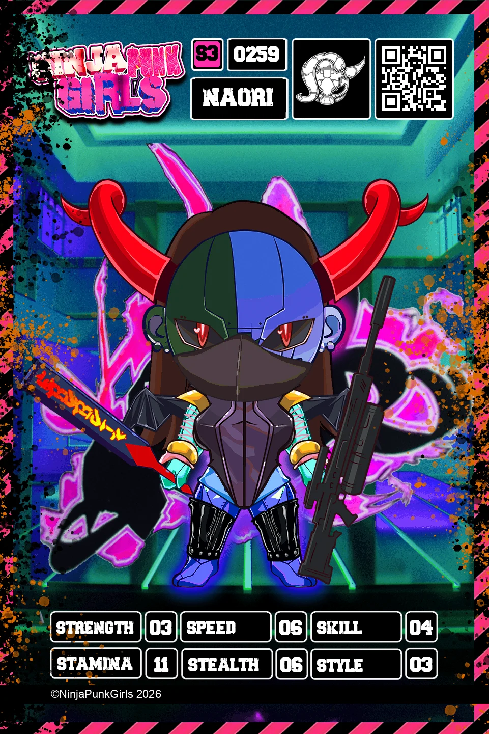 Rebuilt card #0259 Naori
