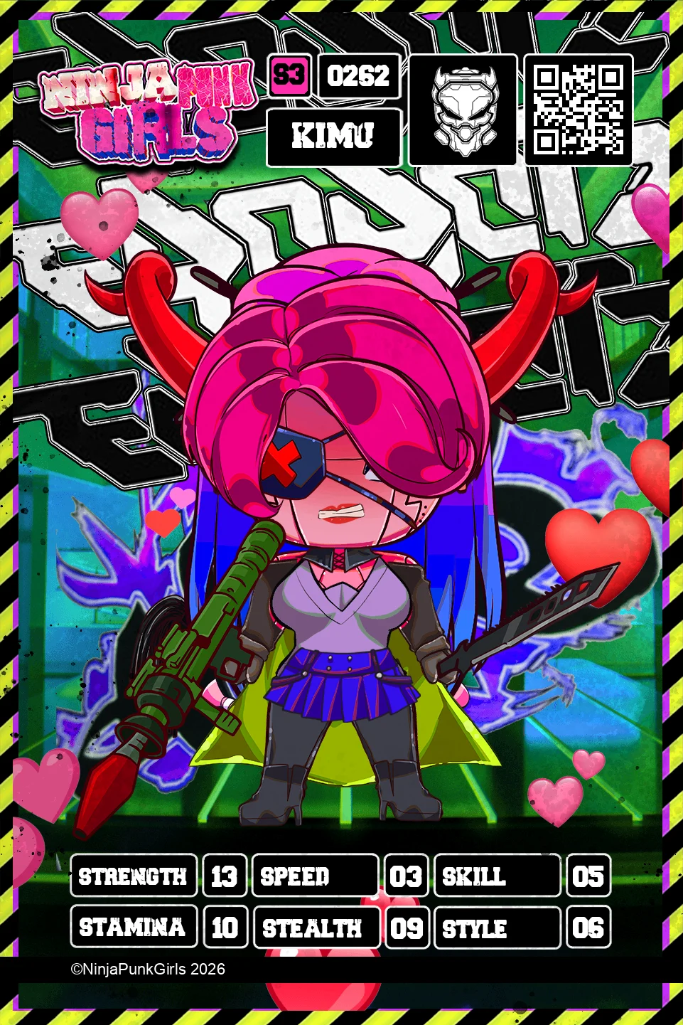 Rebuilt card #0262 Kimu