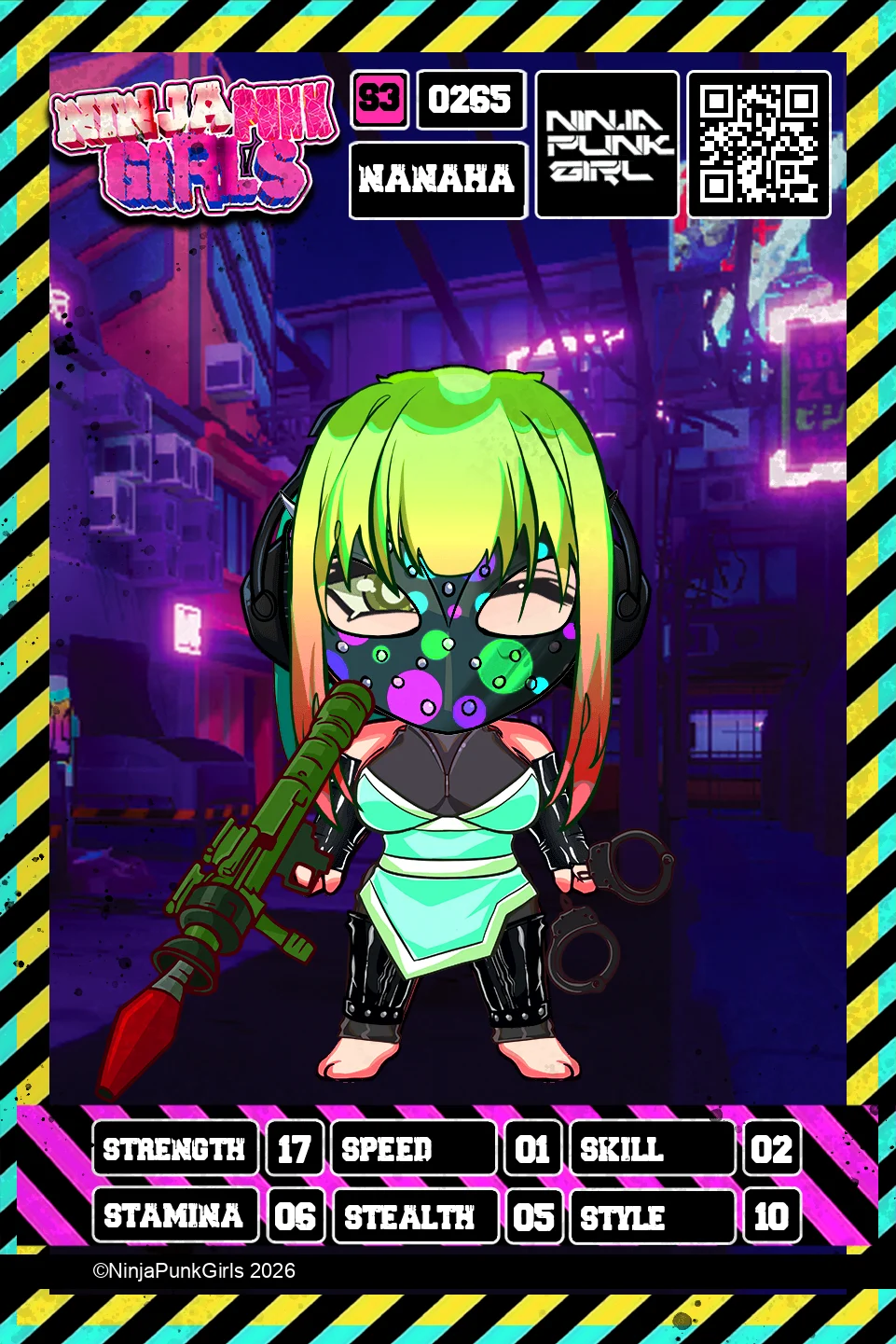 Rebuilt card #0265 Nanaha