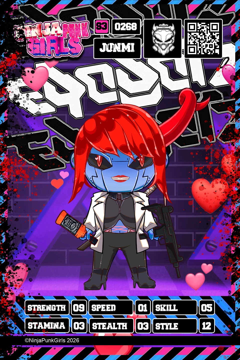 Rebuilt card #0268 Junmi
