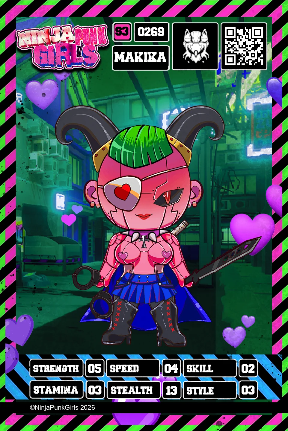 Rebuilt card #0269 Makika