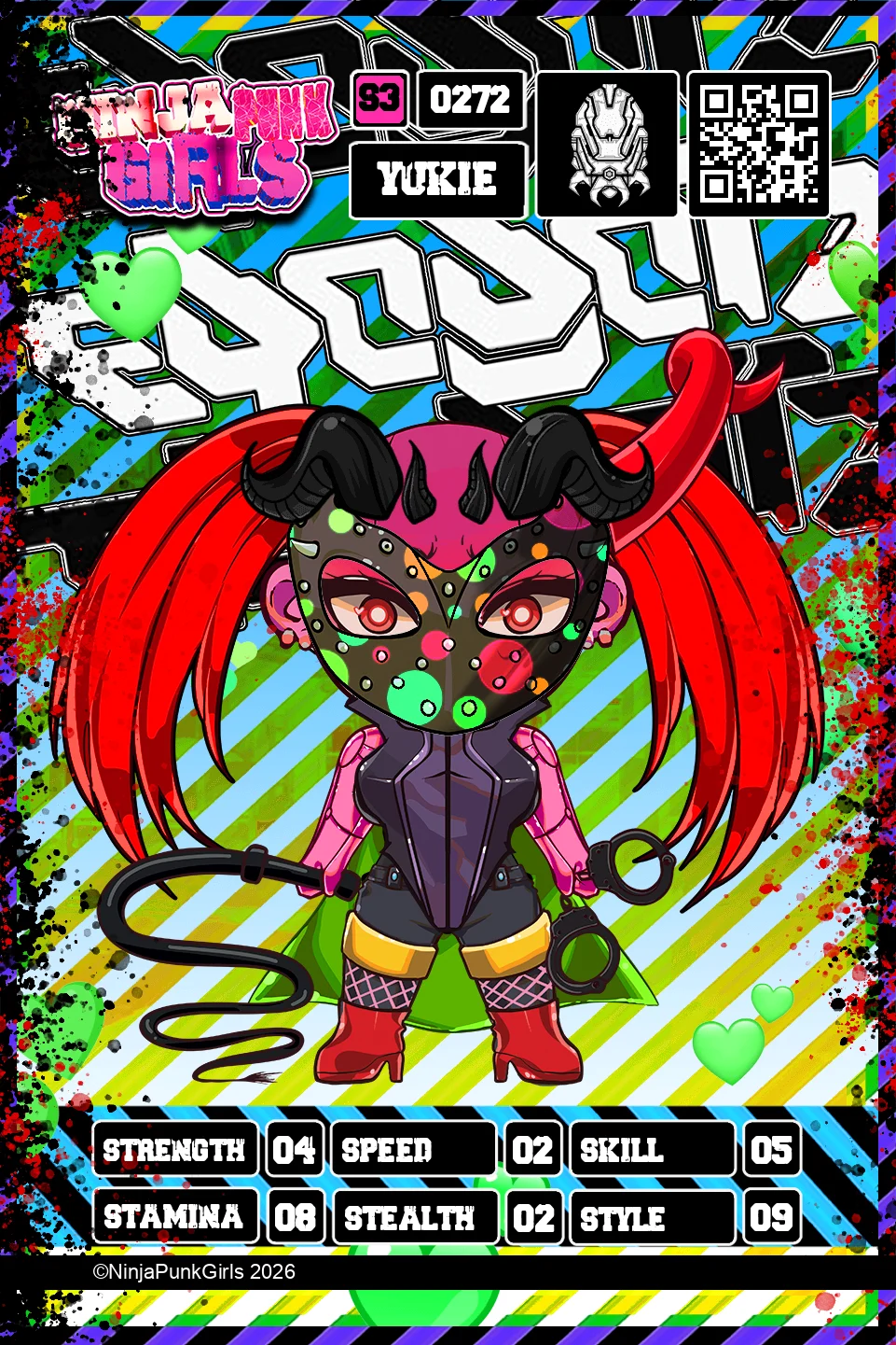 Rebuilt card #0272 Yukie