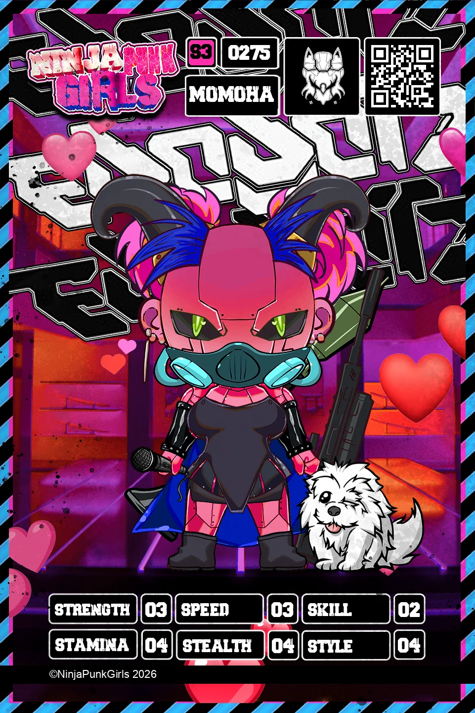 Rebuilt card #0275 Momoha