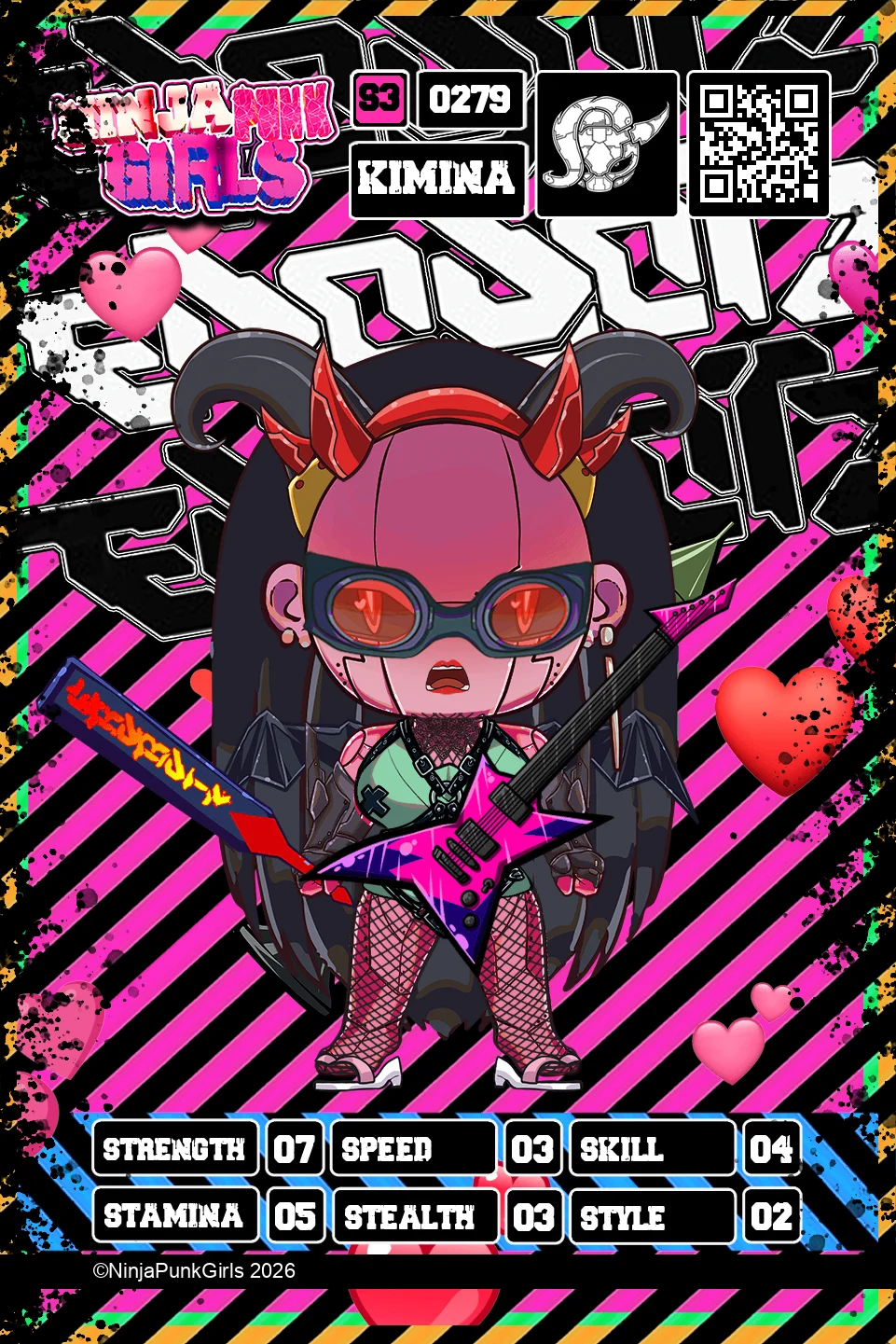 Rebuilt card #0279 Kimina