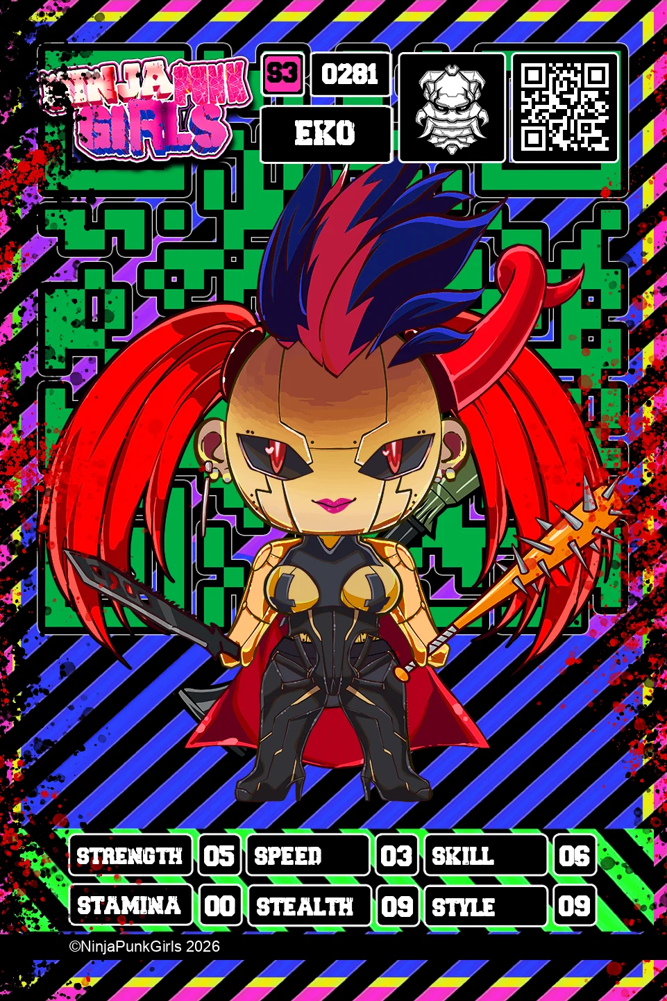 Rebuilt card #0281 Eko