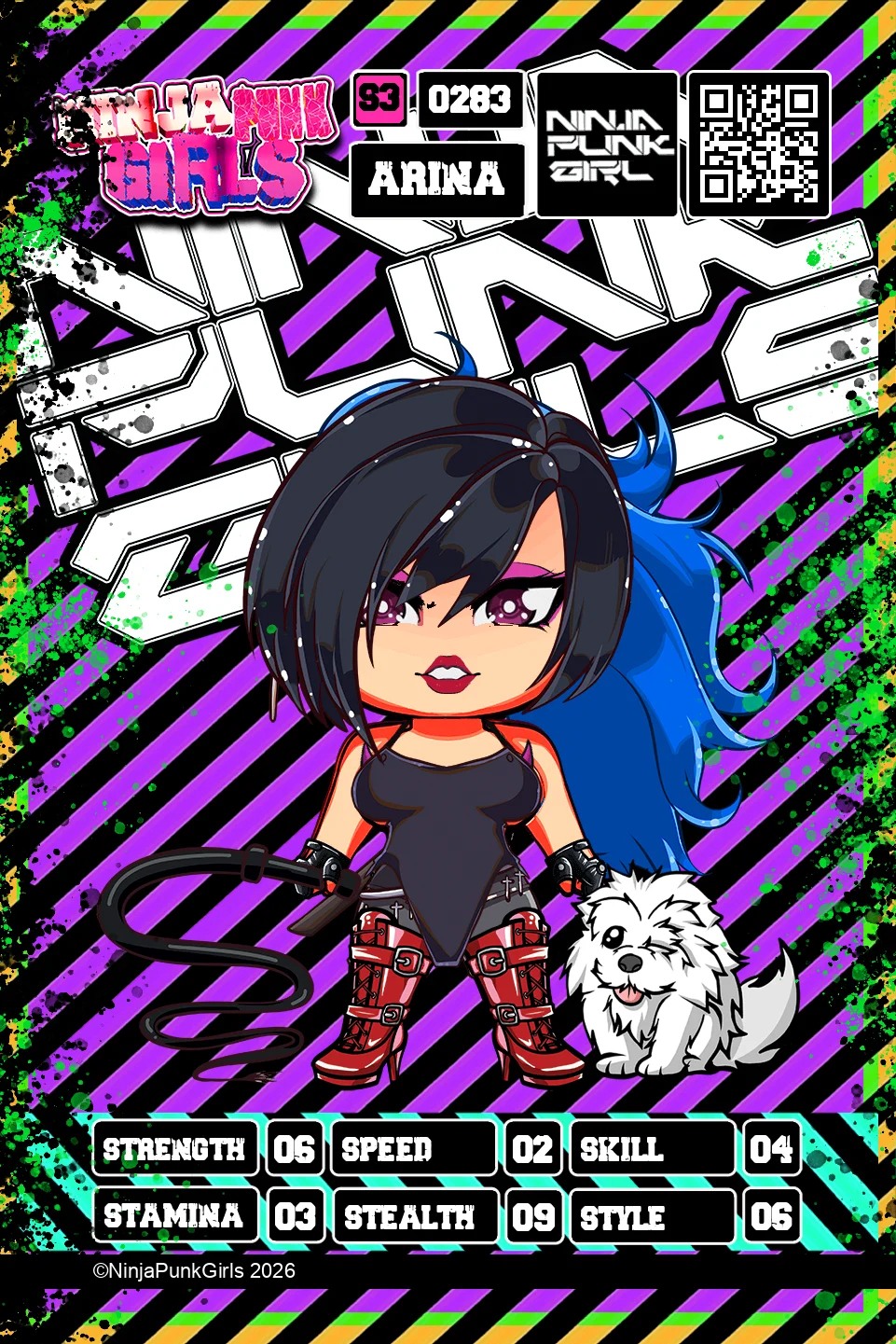 Rebuilt card #0283 Arina
