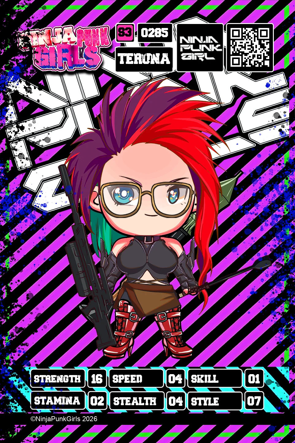 Rebuilt card #0285 Teruna
