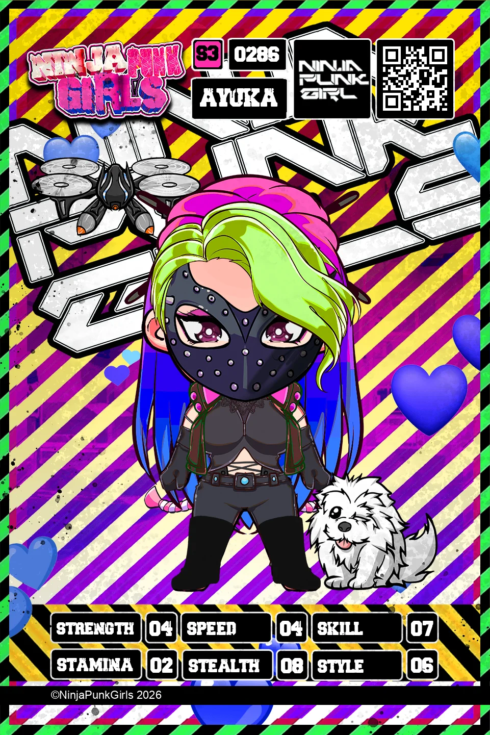 Rebuilt card #0286 Ayuka