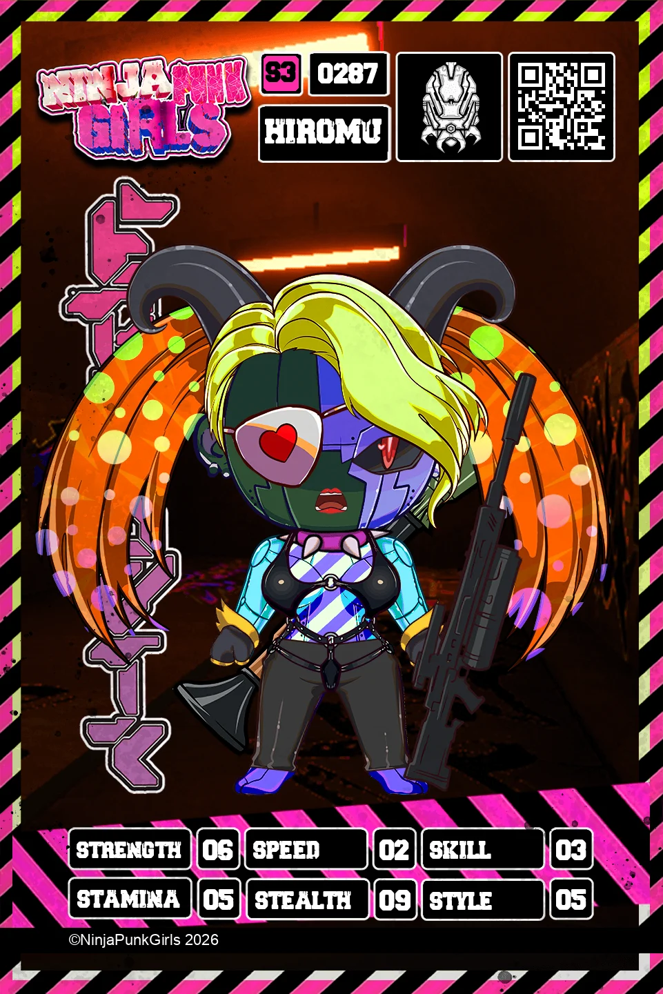 Rebuilt card #0287 Hiromu