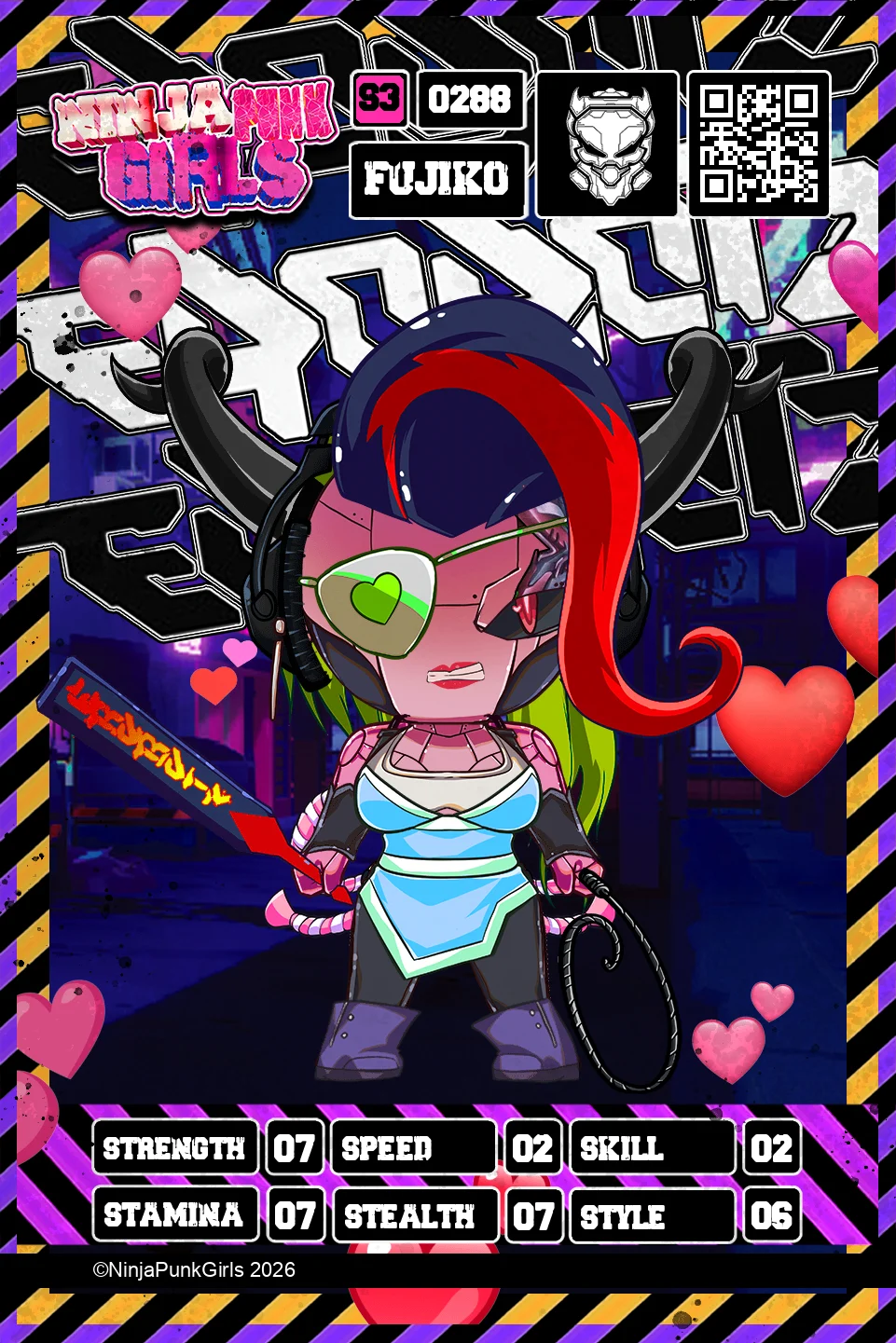 Rebuilt card #0288 Fujiko