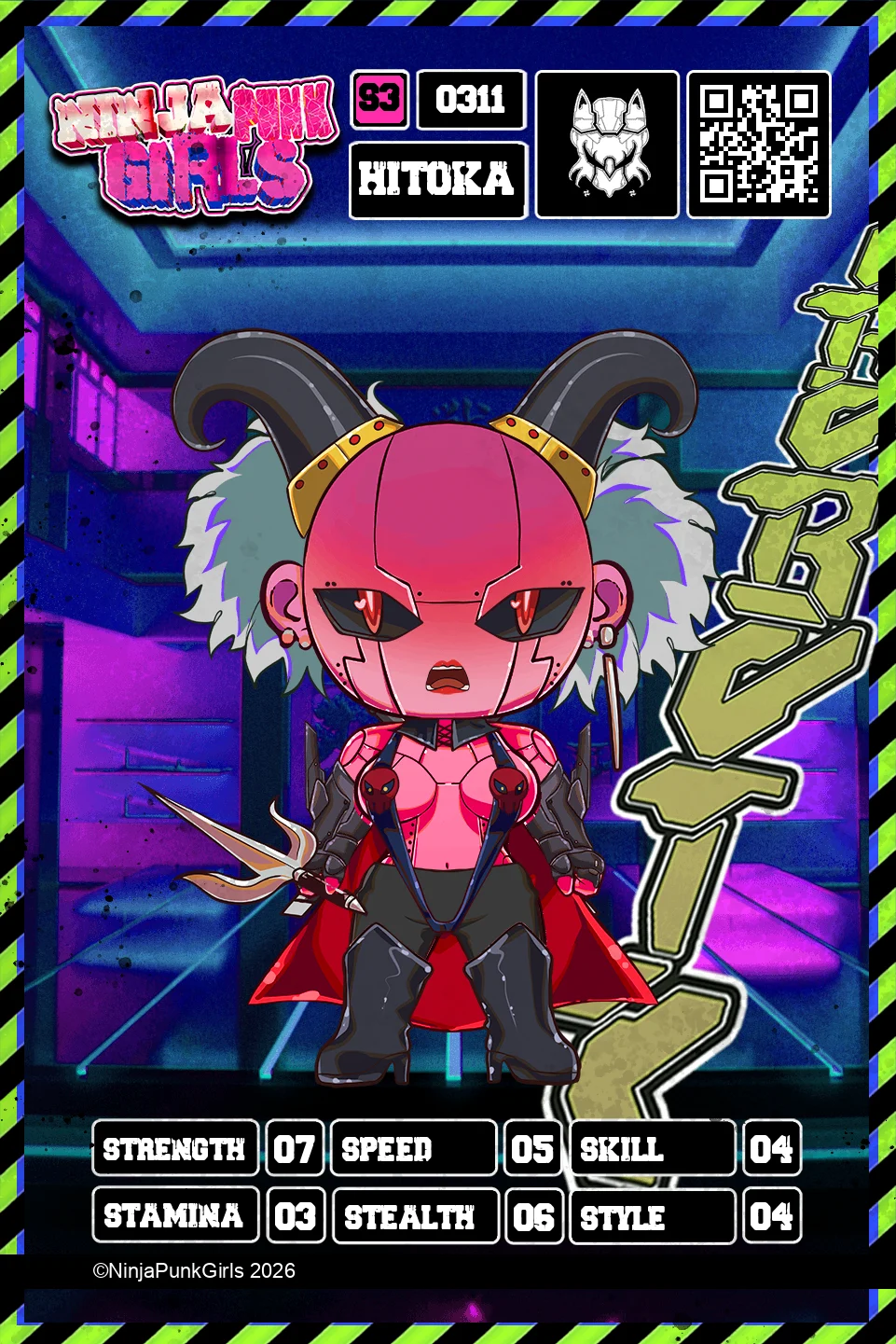 Rebuilt card #0311 Hitoka