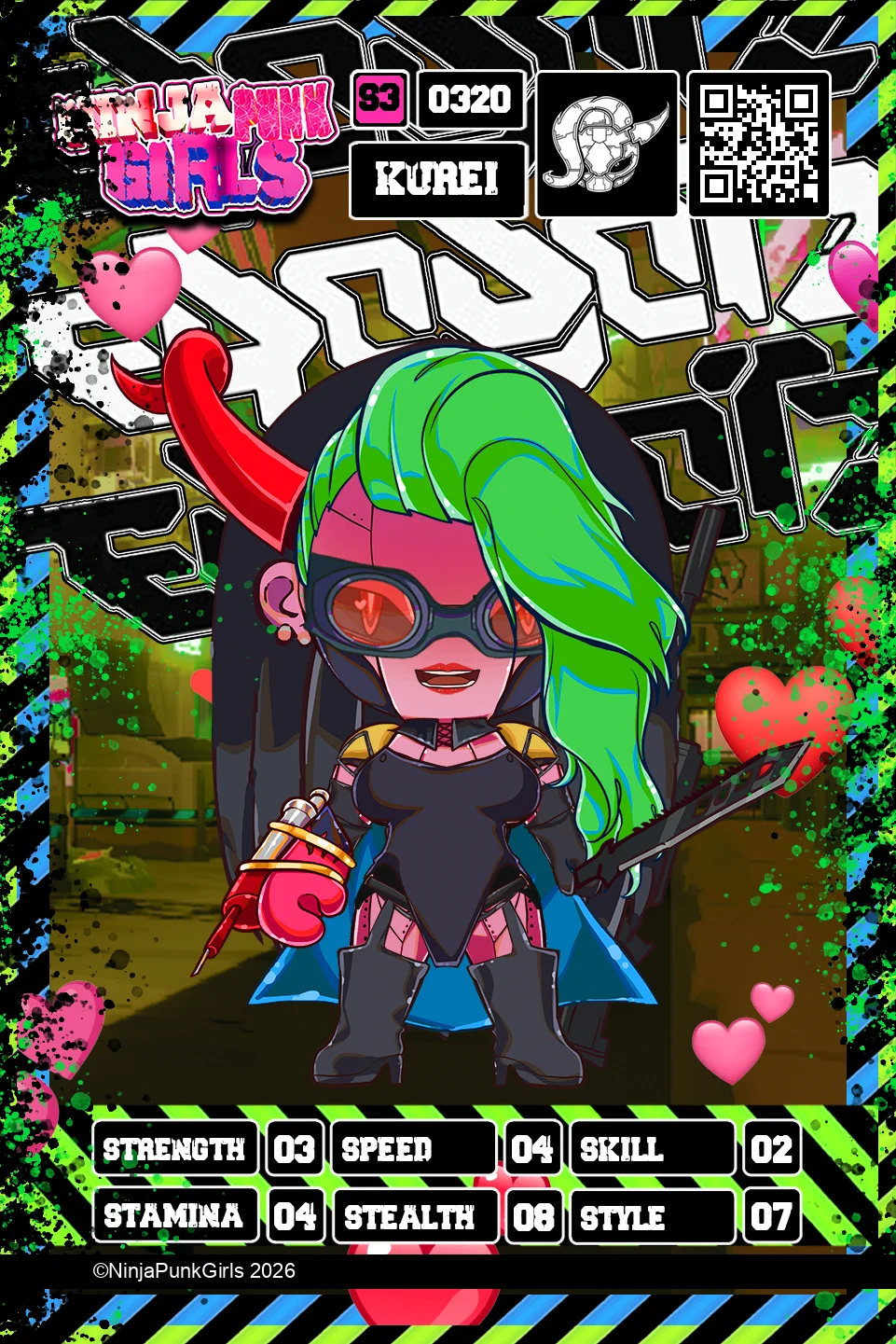Rebuilt card #0320 Kurei