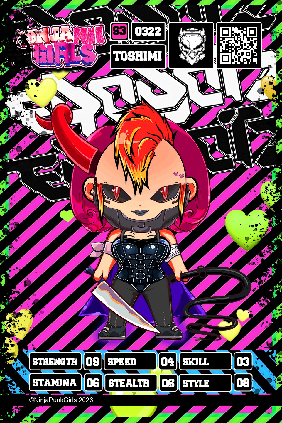 Rebuilt card #0322 Toshimi