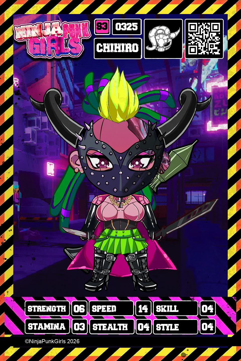 Rebuilt card #0325 Chihiro