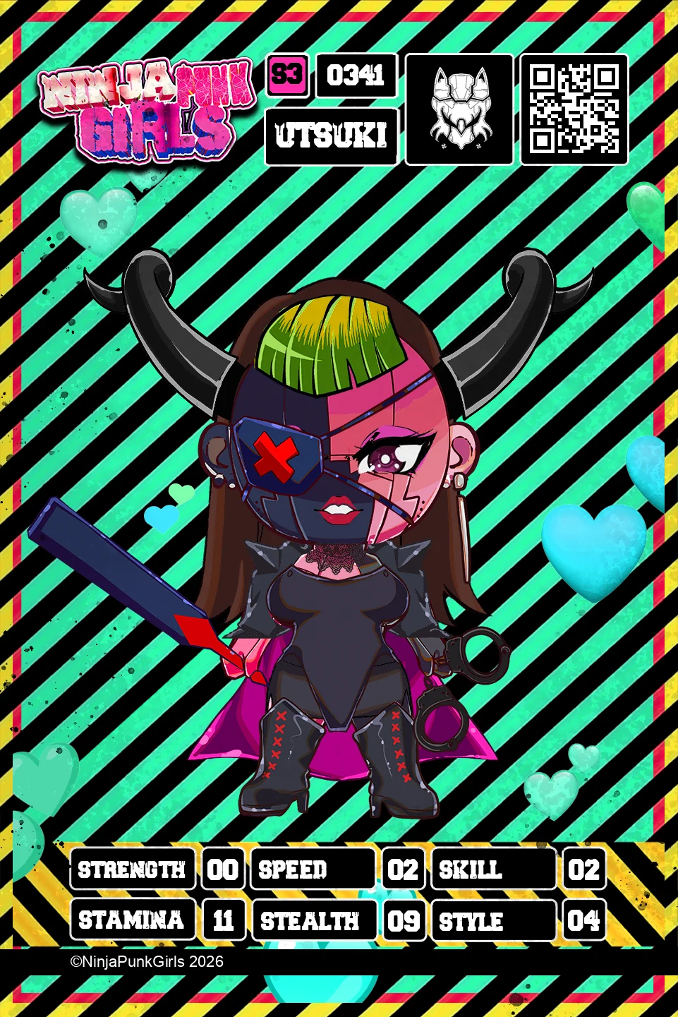 Rebuilt card #0341 Utsuki