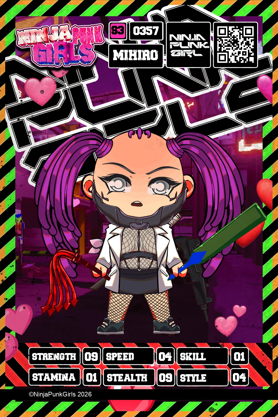 Rebuilt card #0357 Mihiro