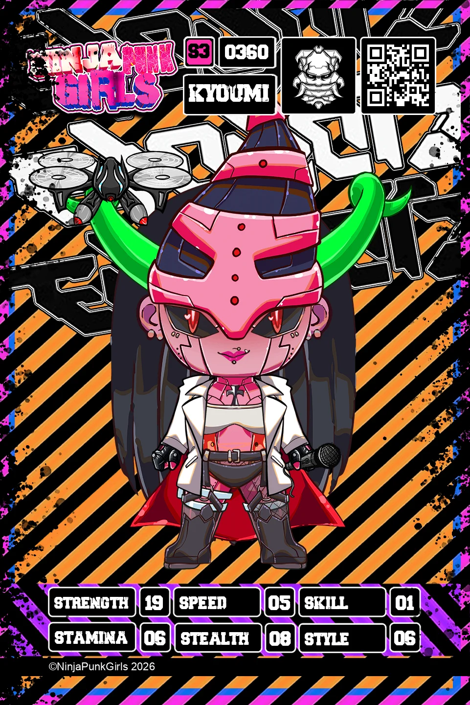 Rebuilt card #0360 Kyoumi