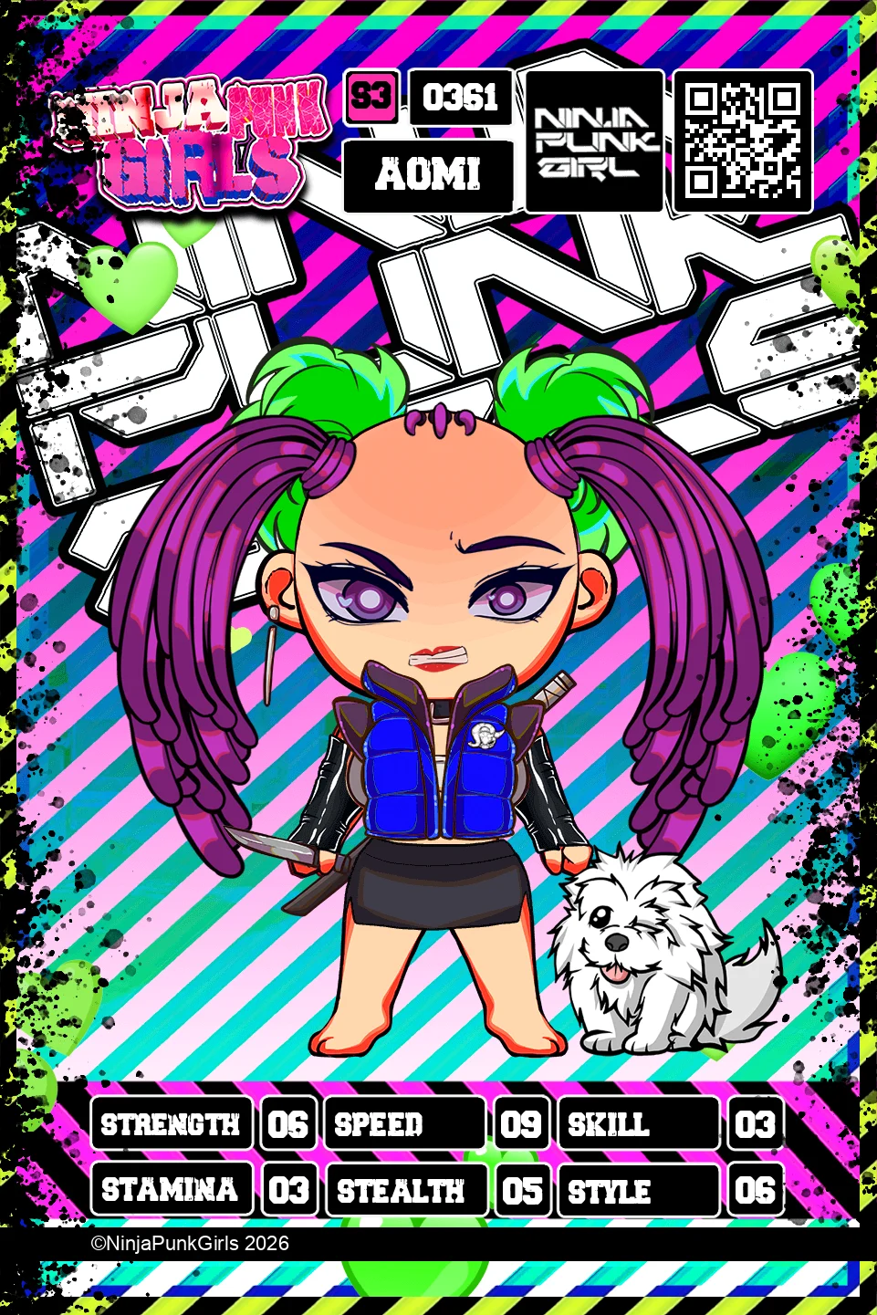 Rebuilt card #0361 Aomi