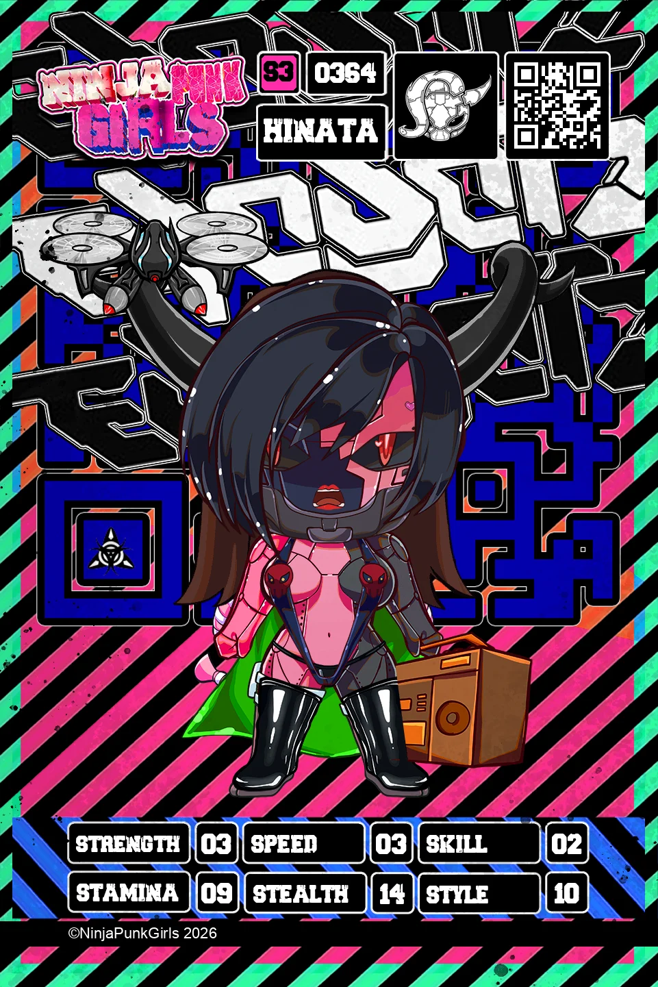 Rebuilt card #0364 Hinata
