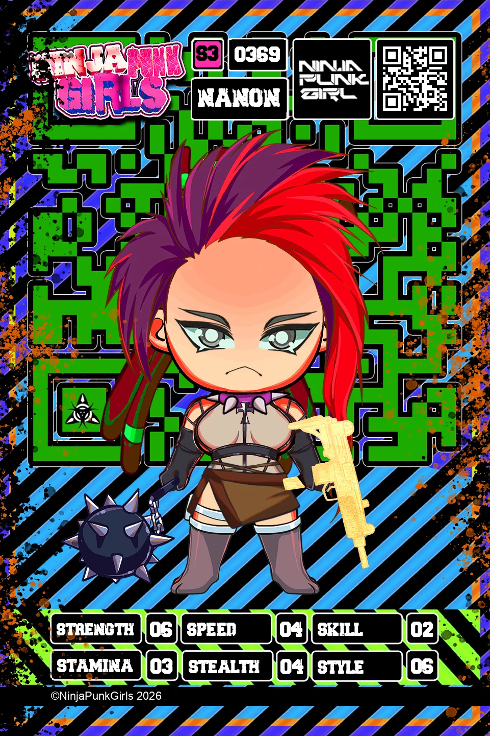 Rebuilt card #0369 Nanon