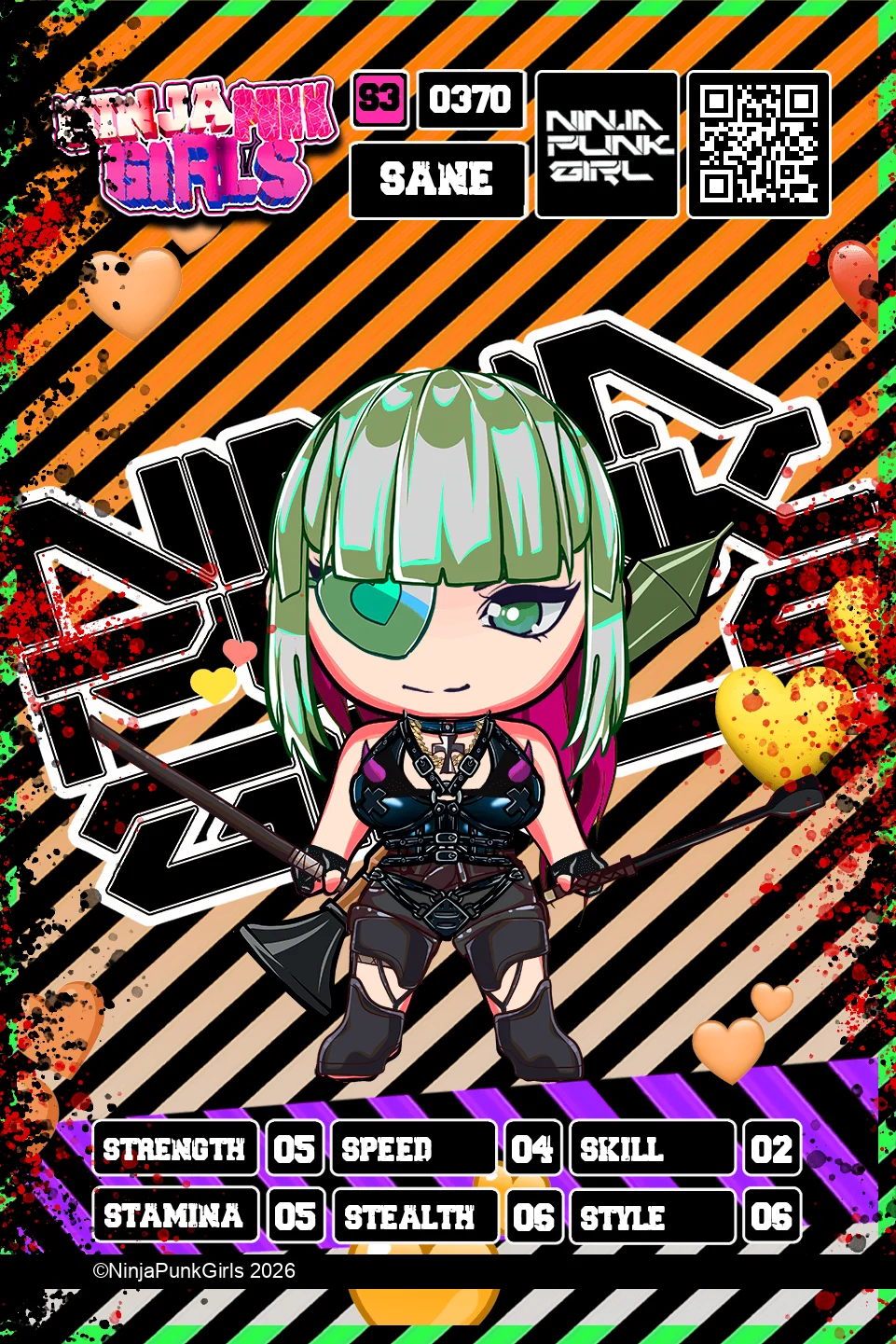 Rebuilt card #0370 Sane