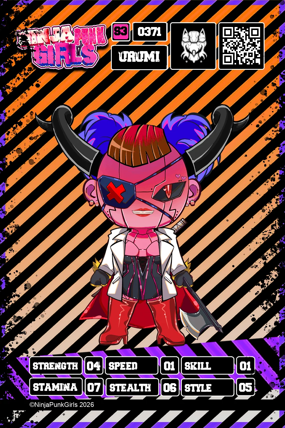 Rebuilt card #0371 Urumi