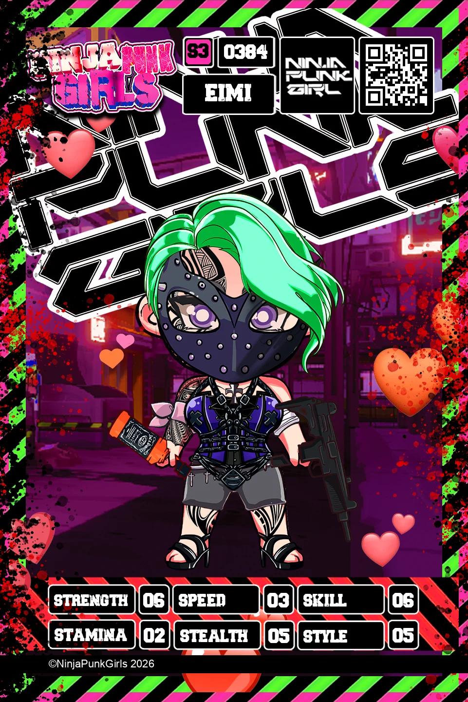 Rebuilt card #0384 Eimi