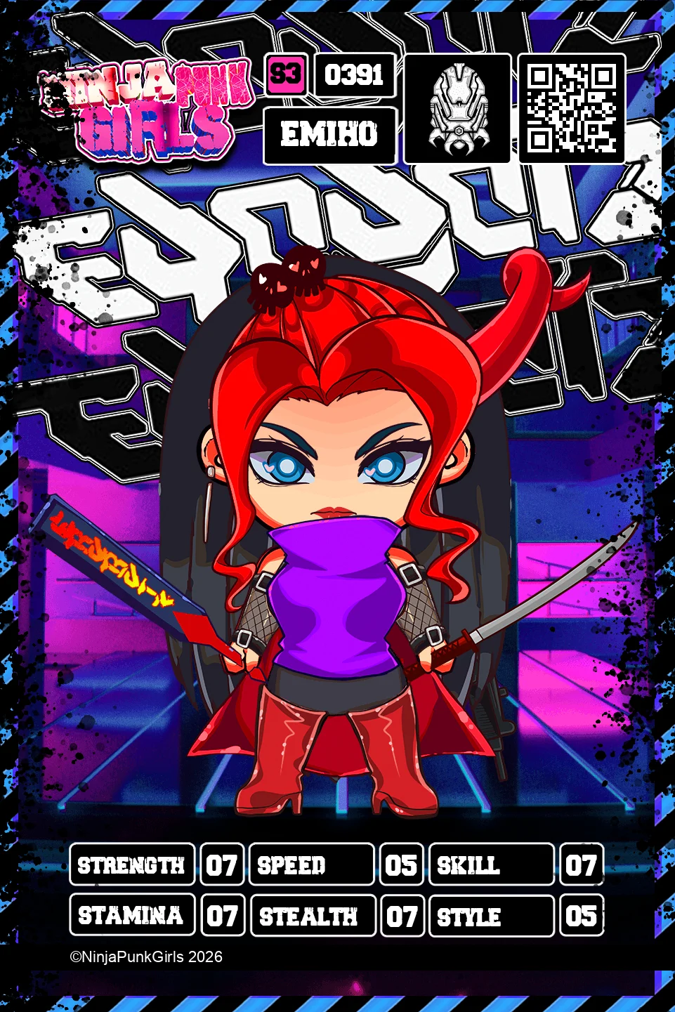 Rebuilt card #0391 Emiho
