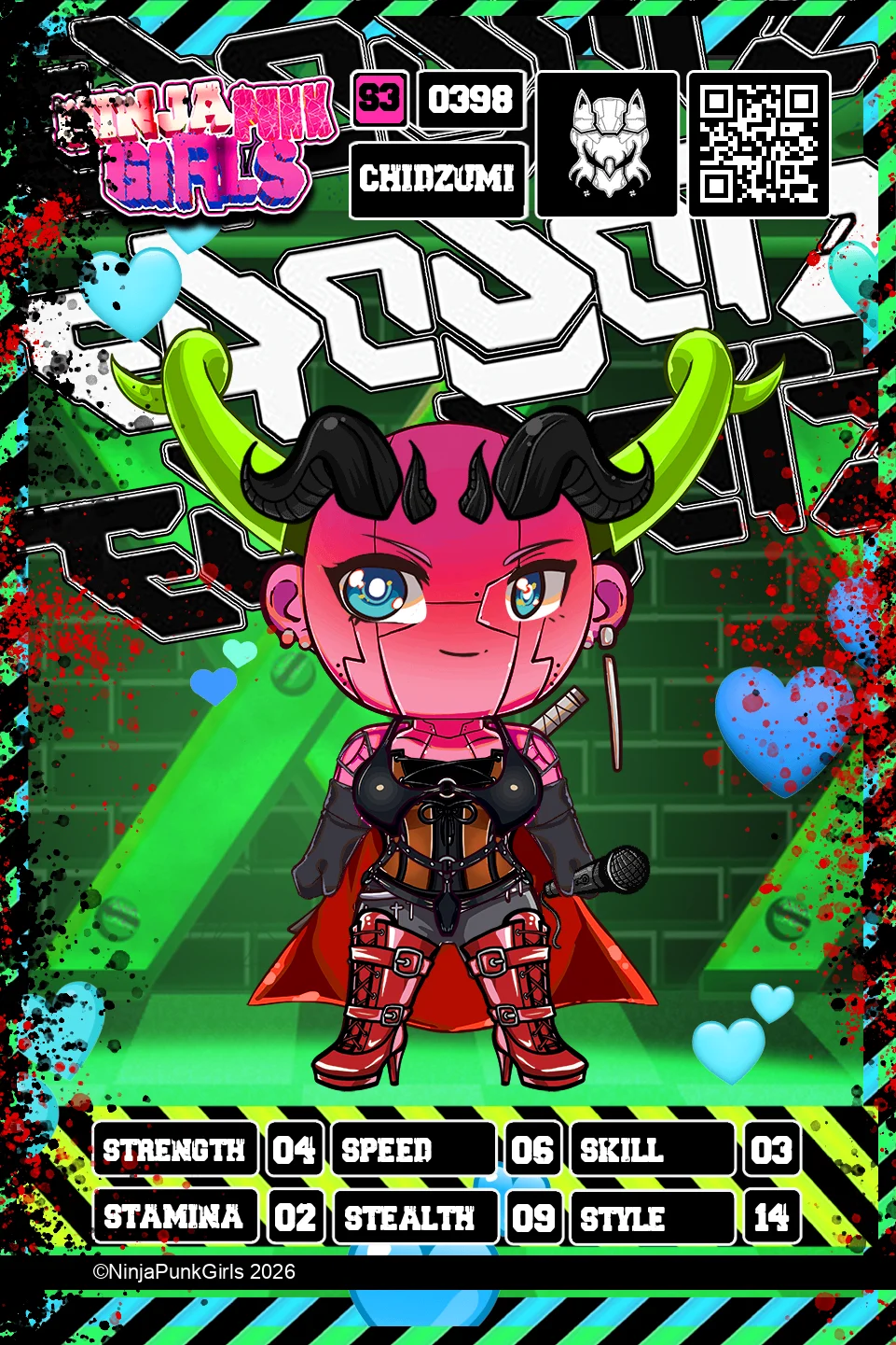 Rebuilt card #0398 Chidzumi