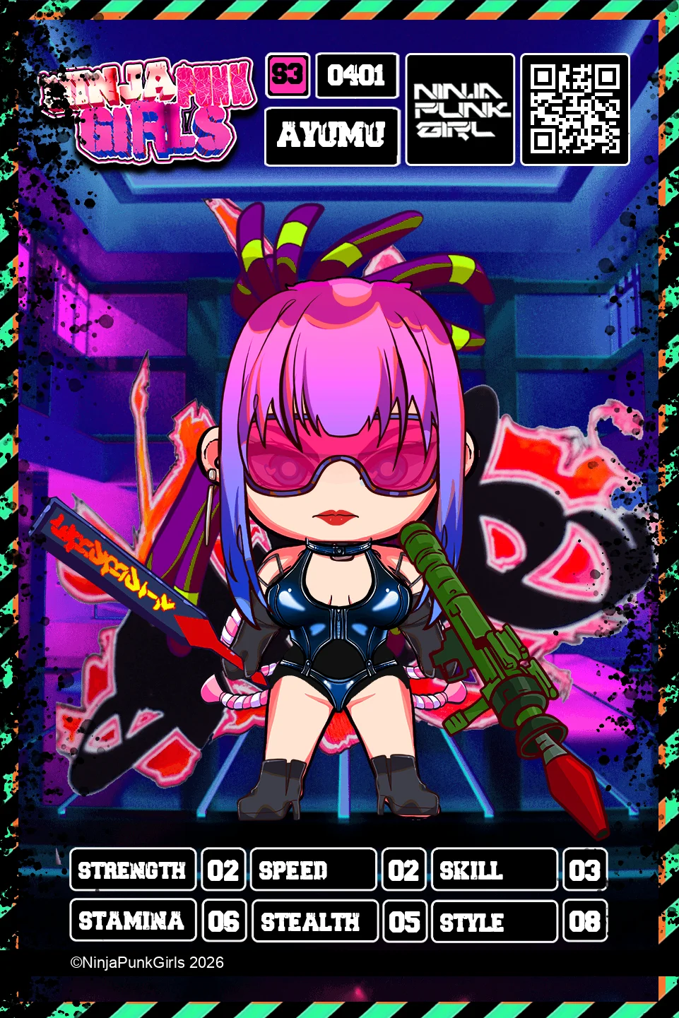 Rebuilt card #0401 Ayumu