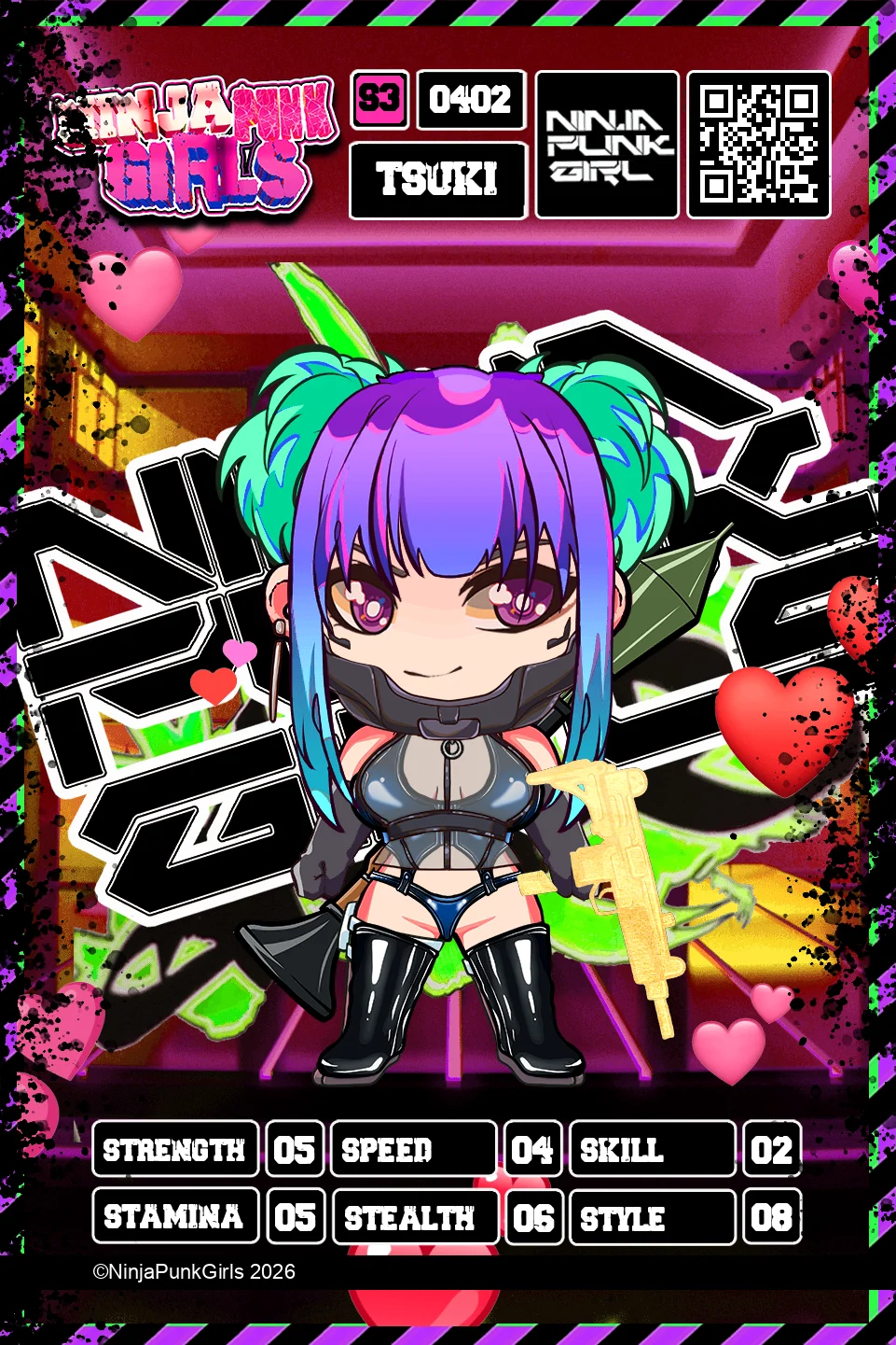 Rebuilt card #0402 Tsuki