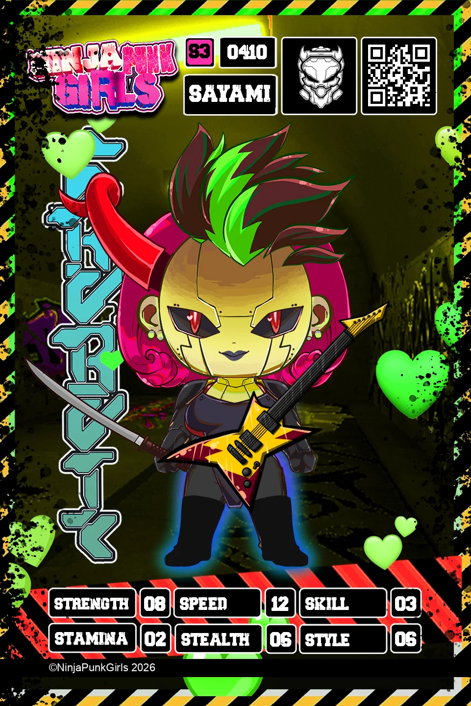 Rebuilt card #0410 Sayami