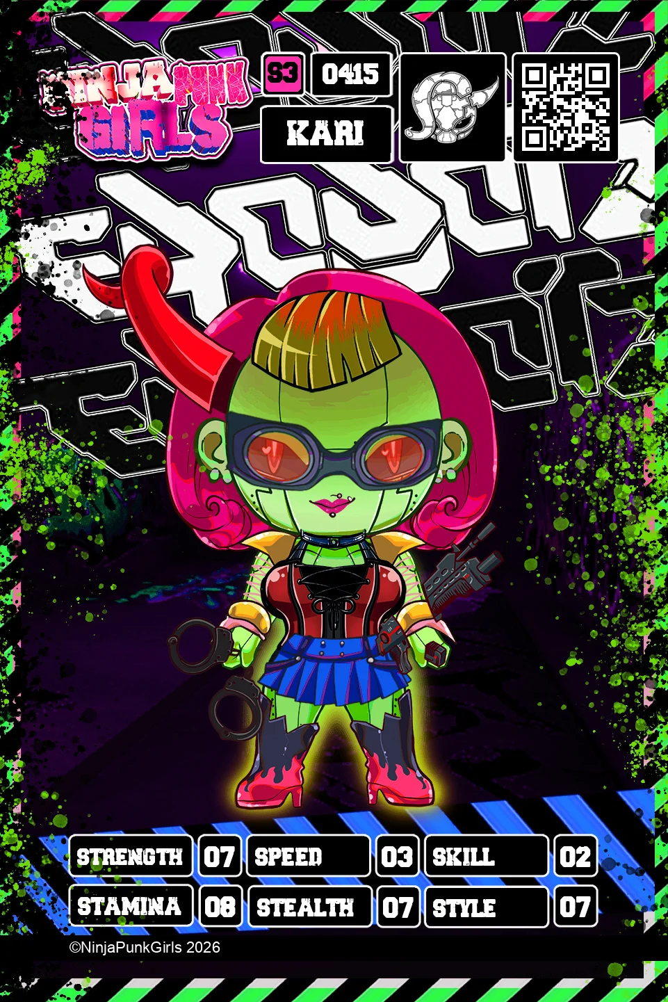 Rebuilt card #0415 Kari