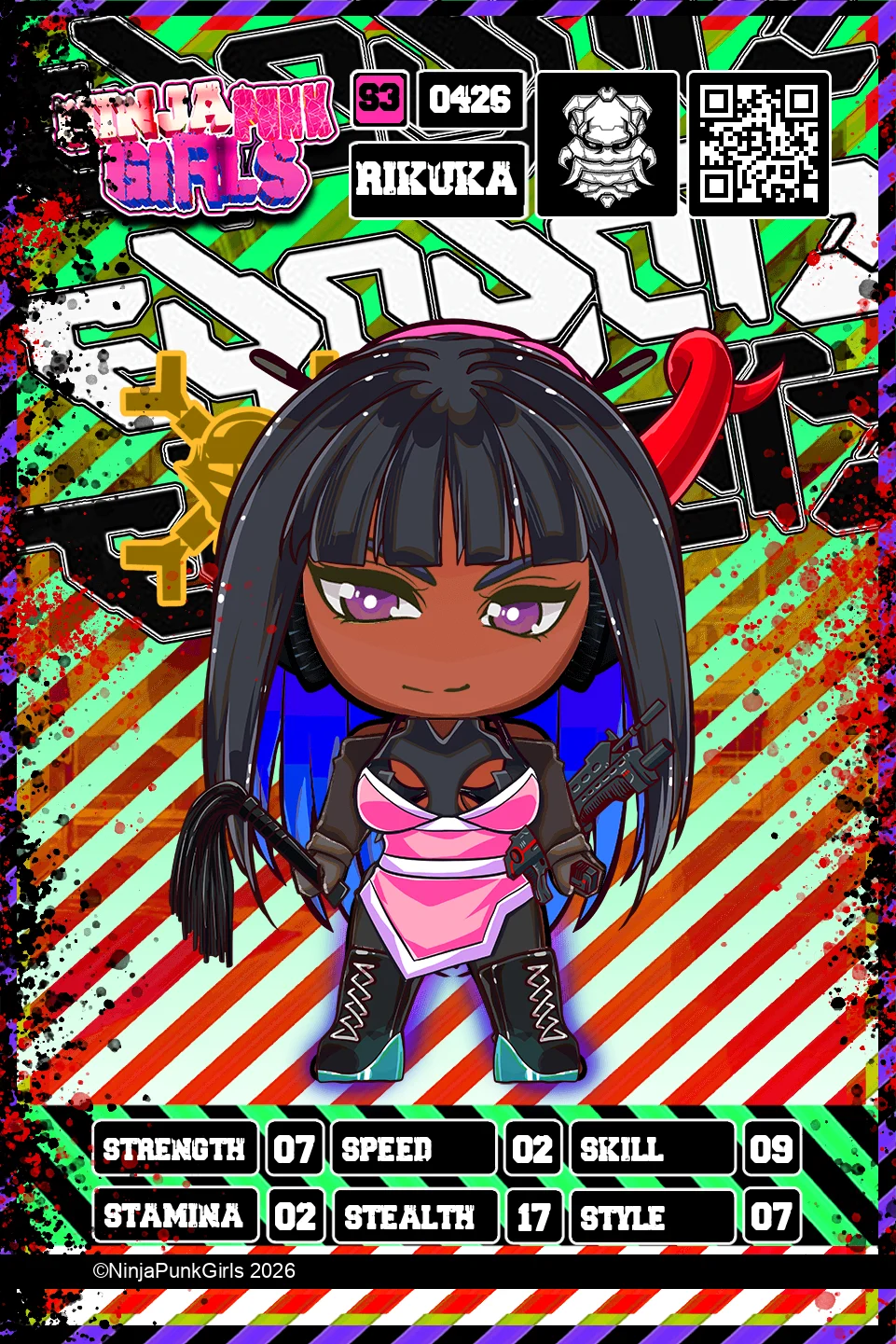 Rebuilt card #0426 Rikuka