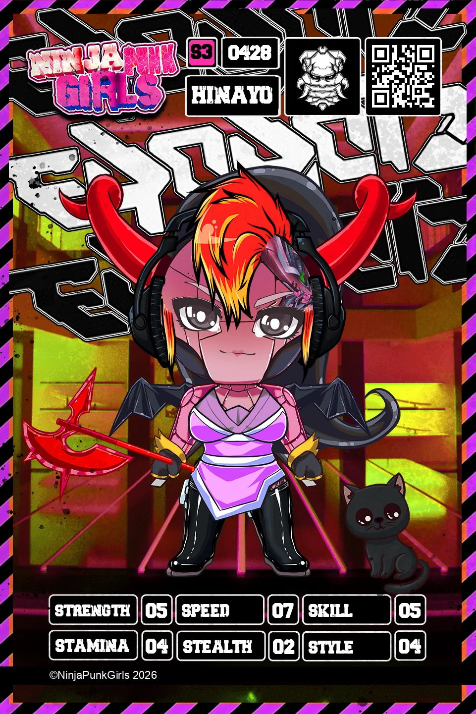 Rebuilt card #0428 Hinayo