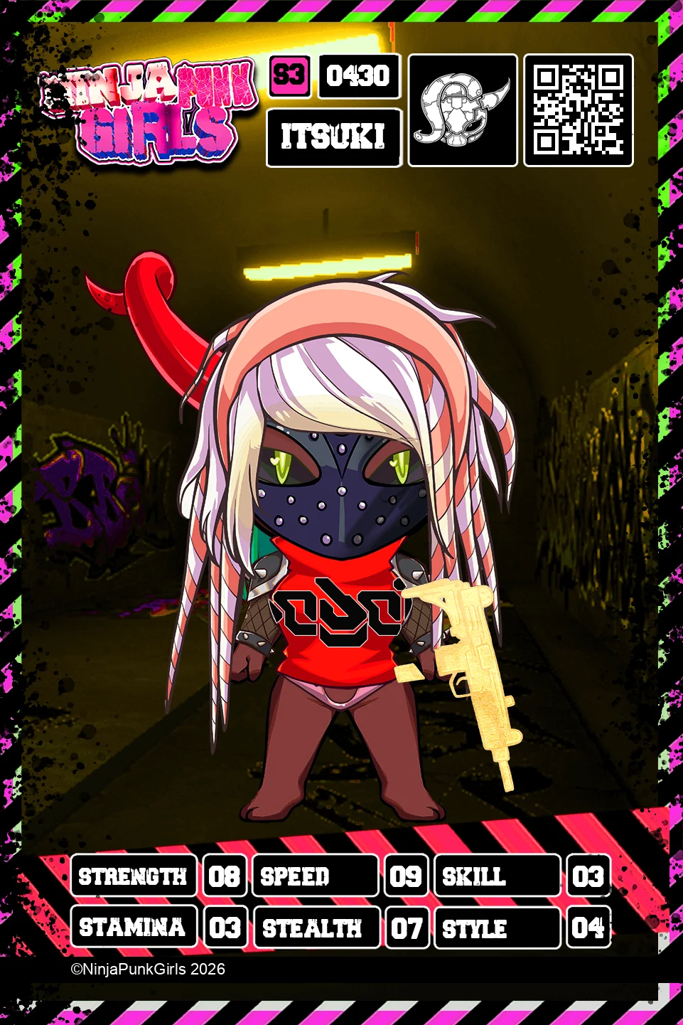 Rebuilt card #0430 Itsuki