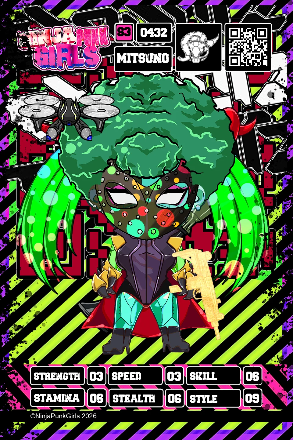 Rebuilt card #0432 Mitsuno