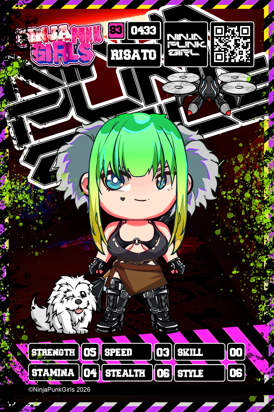 Rebuilt card #0433 Risato