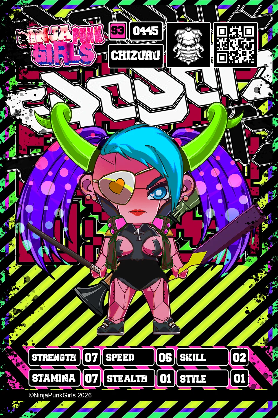 Rebuilt card #0445 Chizuru