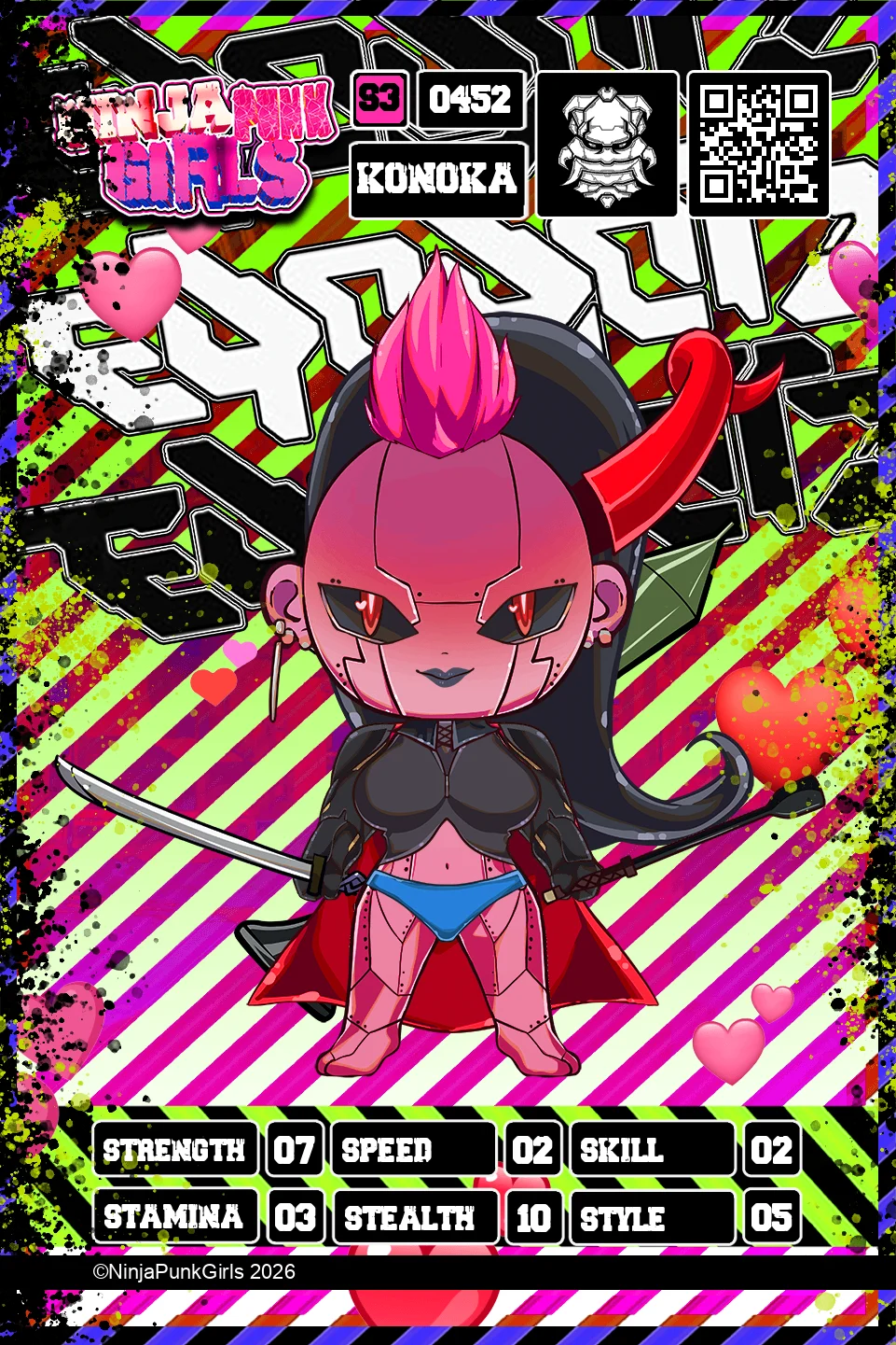 Rebuilt card #0452 Konoka