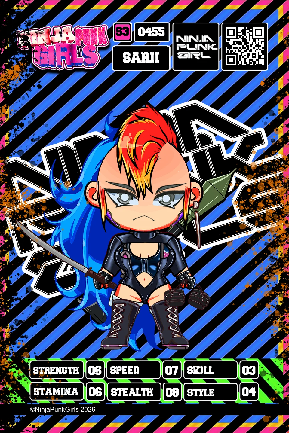 Rebuilt card #0455 Sarii